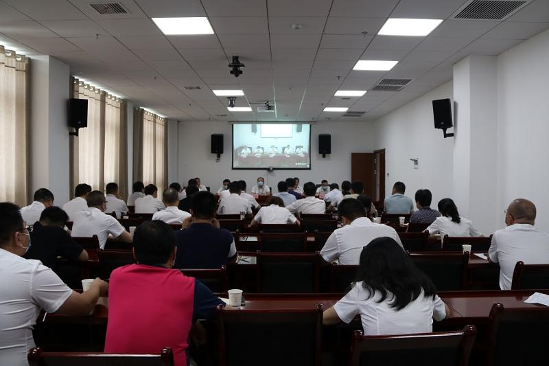 公司召開(kāi)2020年“抗疫保收、雙百會(huì)戰(zhàn)”啟動(dòng)視頻會(huì)