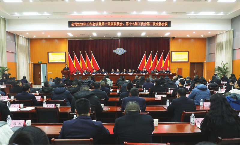 公司召開2024年工作會議暨第十四屆職代會、第十七屆工代會第三次全體會議